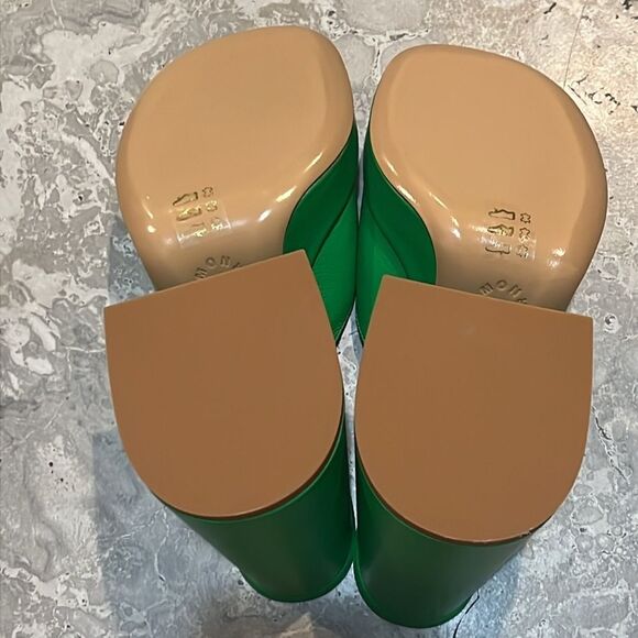 Simon Miller F229 Slice High Heel Sandals in Green, New, Size 36 - Picture 10 of 16